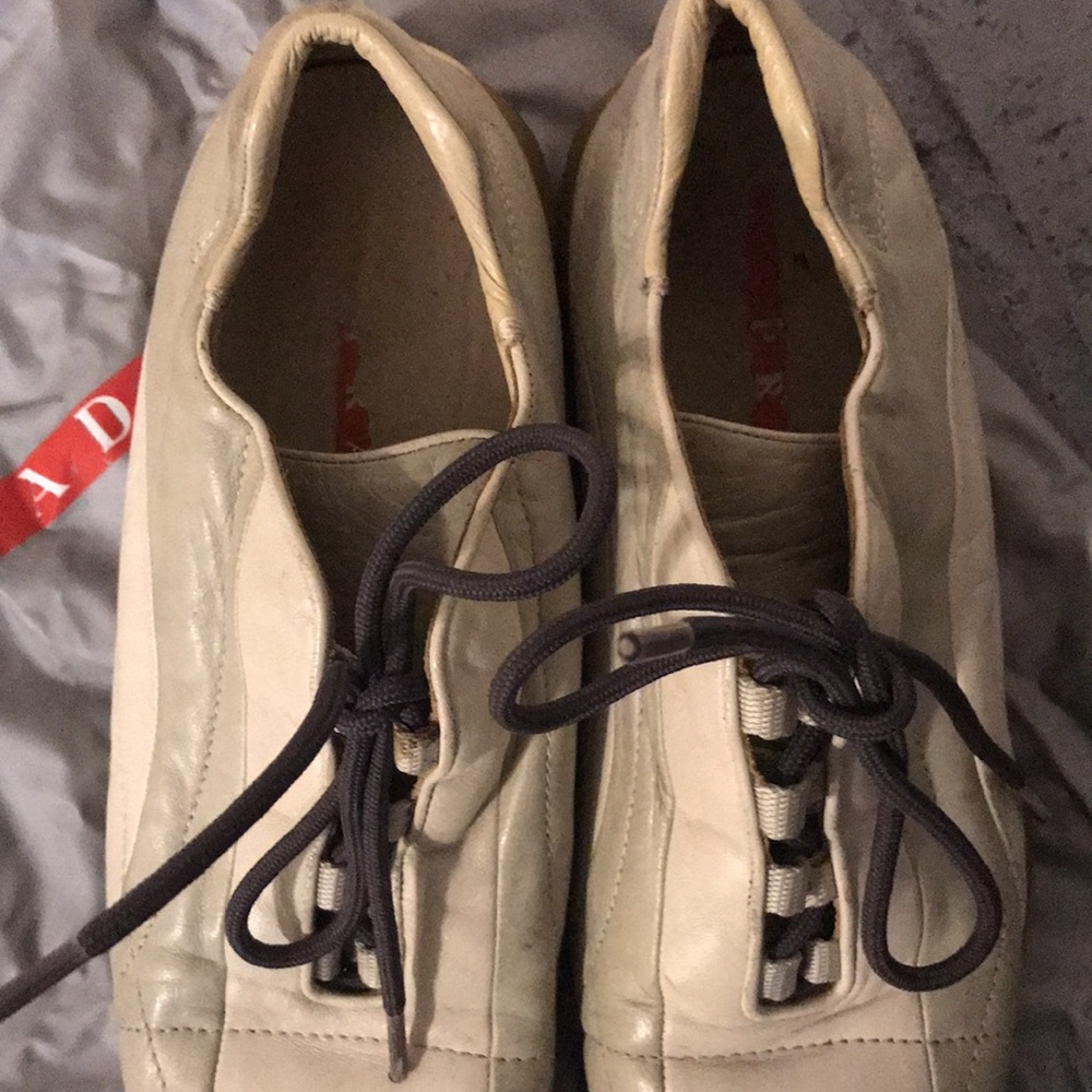 Prada Sport Grey Sneakers- Size 36.5 - Picture 4 of 7